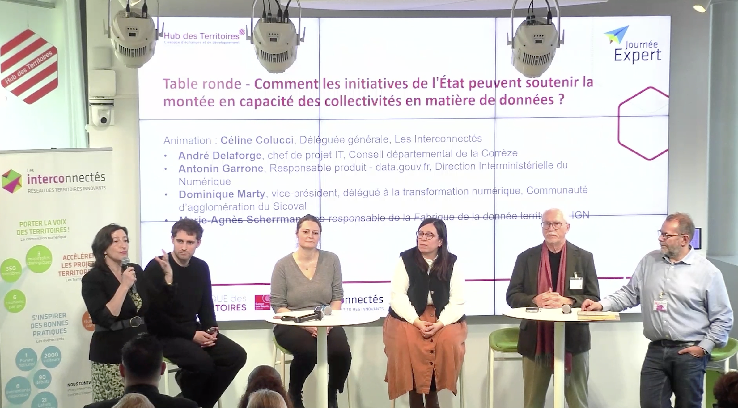 Table ronde - Comment les initiatives de l'État peuvent soutenir la montée en capacité des collectivités en matière de données ?