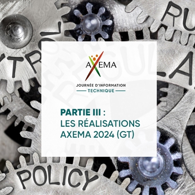 Partie III : Les réalisations AXEMA 2024 (GT)