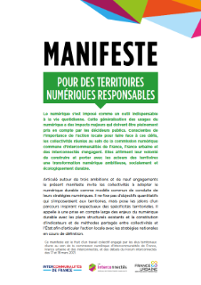 Pour des territoires numériques responsables (2021)