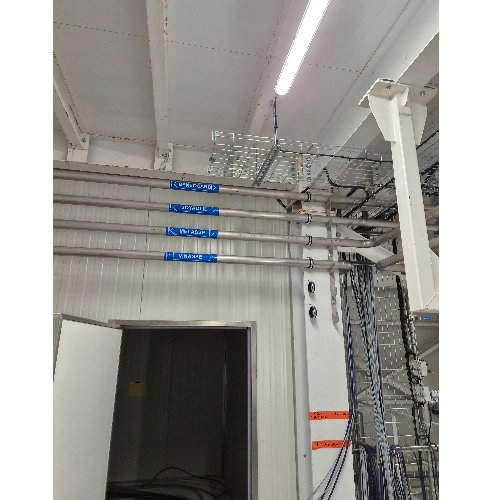 Fully automated muesli production plant for animal feed