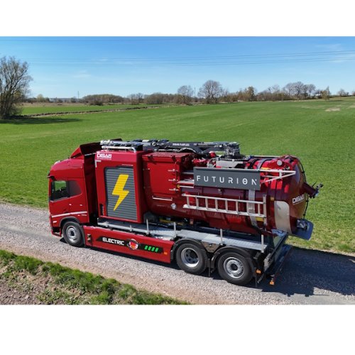 Camion aspirateur 100% électrique e-Futurion Q10 DISAB 