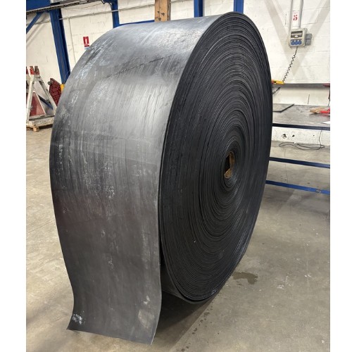 High-performance rubber belts for conveyor applications