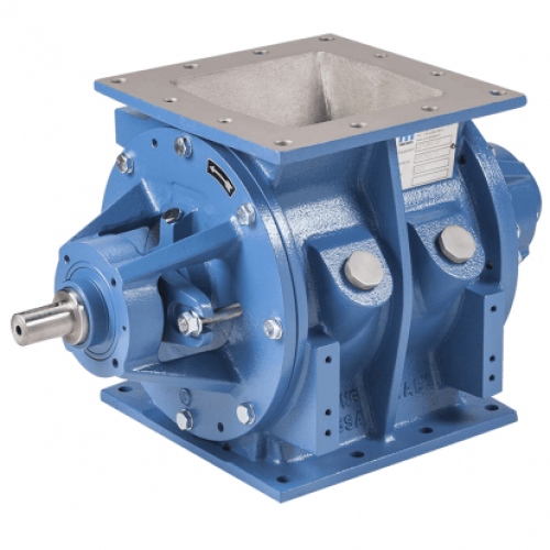 ÉCLUSE ROTATIVE COMPACTE ÉTANCHE À 1 BAR - SECTION CARRÉE OU RONDE