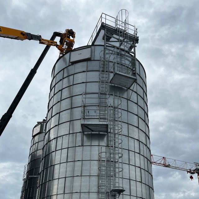 Silo métallique