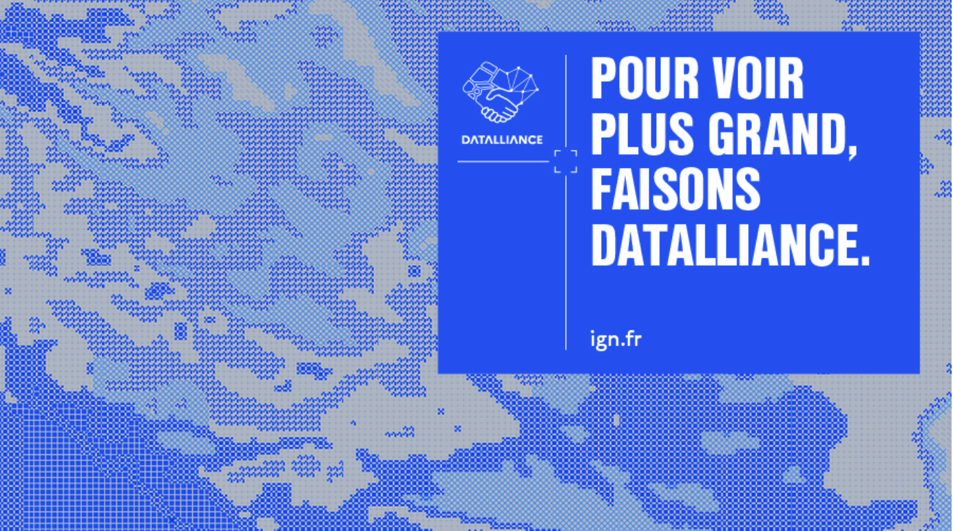 L’IGN lance Datalliance, un réseau d’innovation ouverte
