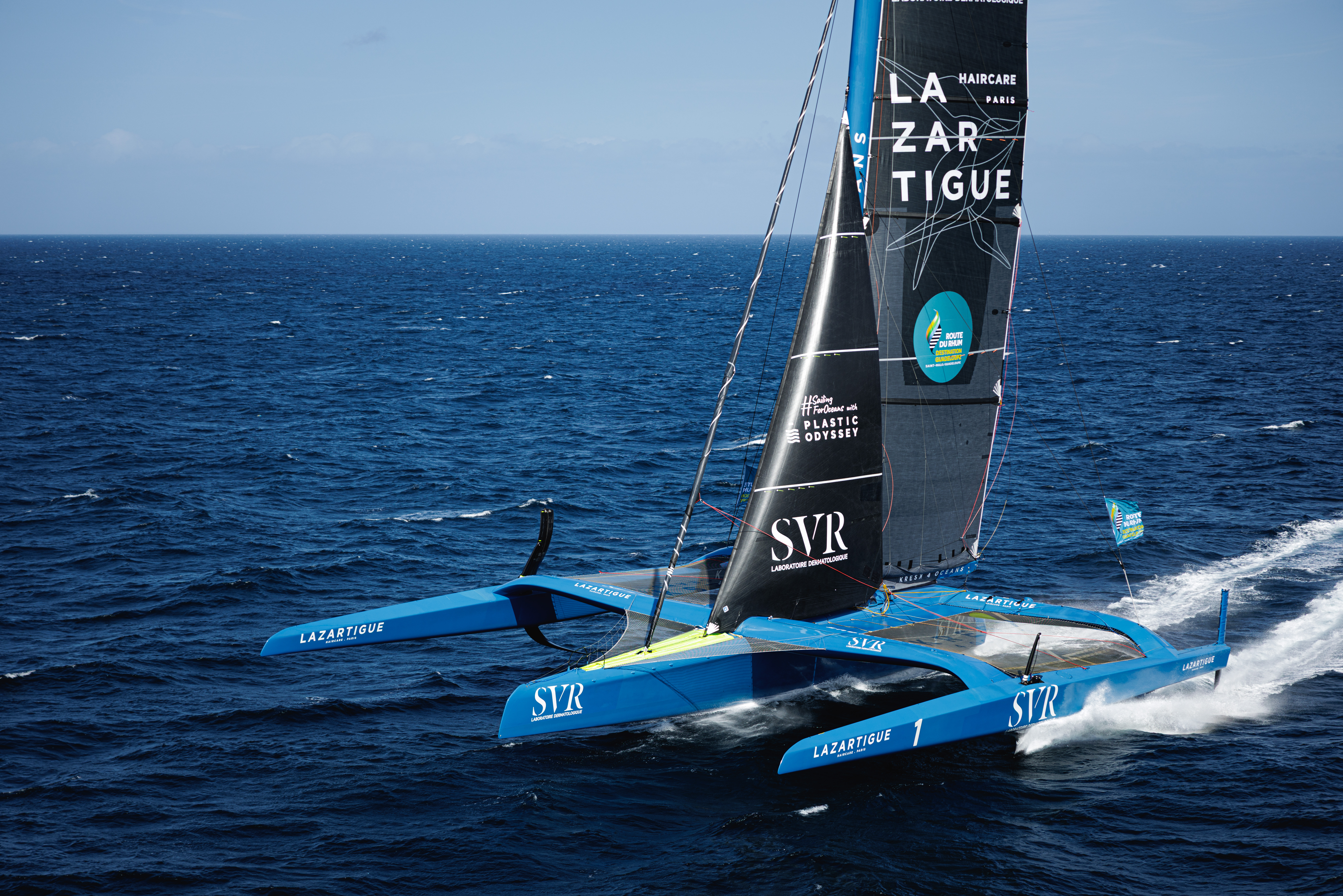  Route du Rhum : SVR / Lazartigue, un trimaran pensé en outil de marque 