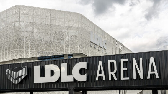 La nouvelle LDLC Arena à Lyon ambitionne de devenir une référence en Europe 