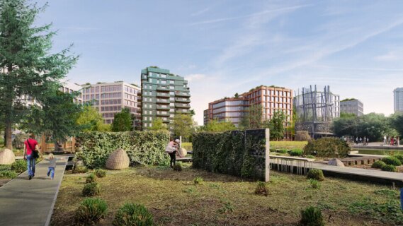 À Lille, BNP Paribas et Vinci Immobilier entament les travaux du futur siège régional de RTE