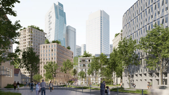 Paris La Défense : Quartus remporte le site Liberté de l’appel à projets Empreintes