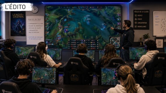 Gaming à l'école, jackpot pour l'event
