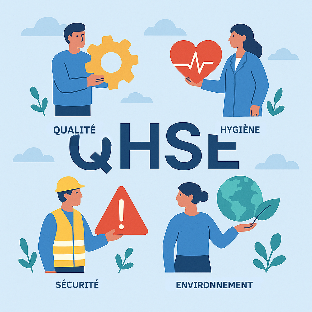 QHSE : Qualité, Hygiène, Sécurité et Environnement 