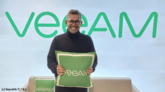 Thierry Lottin (Veeam) : « notre mission est de conserver l’IT opérationnelle »