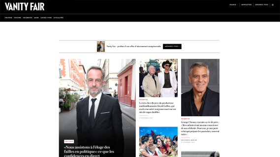 Vanity Fair condamné à 750 000 euros d’amende pour abus de cookies