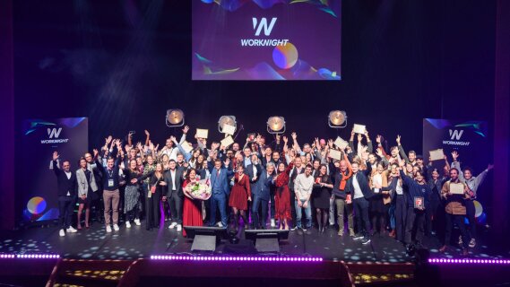 L'écosystème Workplace se donne rendez-vous à la cérémonie des trophées Worknight