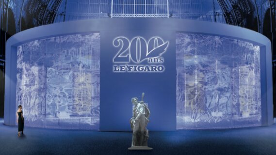 Le Figaro investit le Grand Palais pour célébrer ses 200 ans