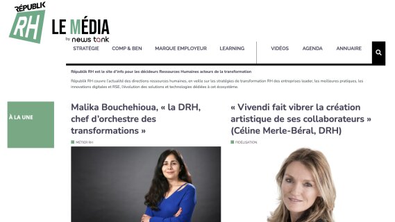 Républik RH Le Media: site d’info destiné aux professionnels des RH, résolument orienté business