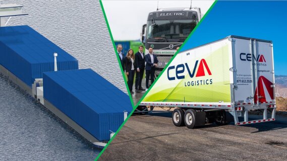 En bref : Les barges vertes de Rhenus Logistics, les camions électriques de Ceva Logistics...