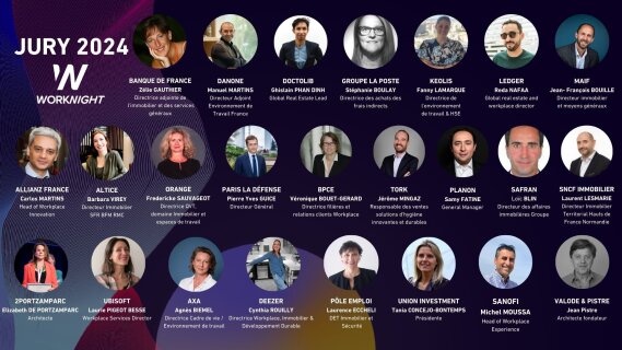 Le jury Worknight 2024 est prêt à jauger l'écosystème workplace