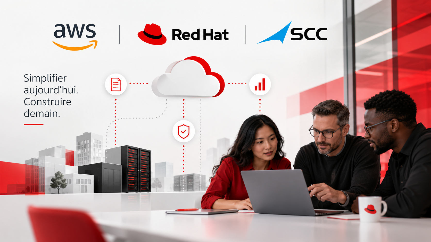 AWS, Red Hat et SCC : un triptyque au service d’un achat logiciel simplifié