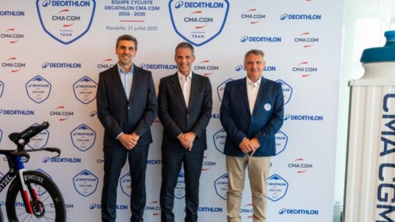 Sponsoring : Le groupe CMA CGM s'associe à Décathlon "pour gagner le Tour de France"