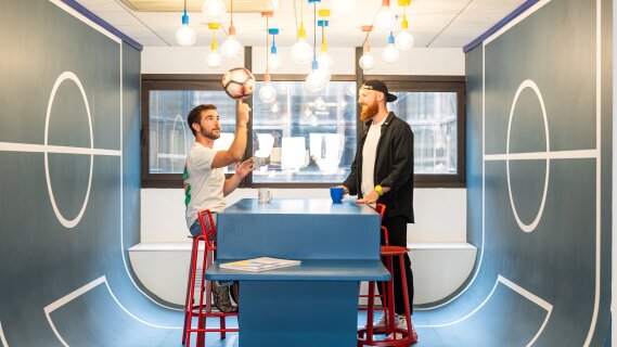 Avec ses nouveaux bureaux, la FFF veut jouer le titre du meilleur cadre de travail