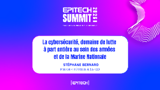 La cybersécurité, domaine de lutte à part entière au sein des armées et de la Marine Nationale