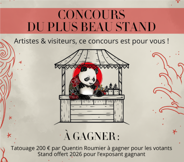 Annonce du gagnant – Concours du plus beau stand
