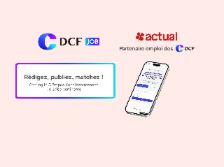 DCF Job : Rédigez, publiez, matchez ! 
