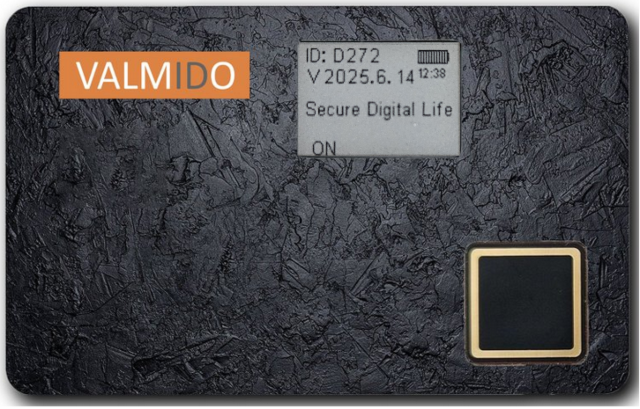 Carte biometrique  multiapplicative avec application FIDO2 et / ou CBA