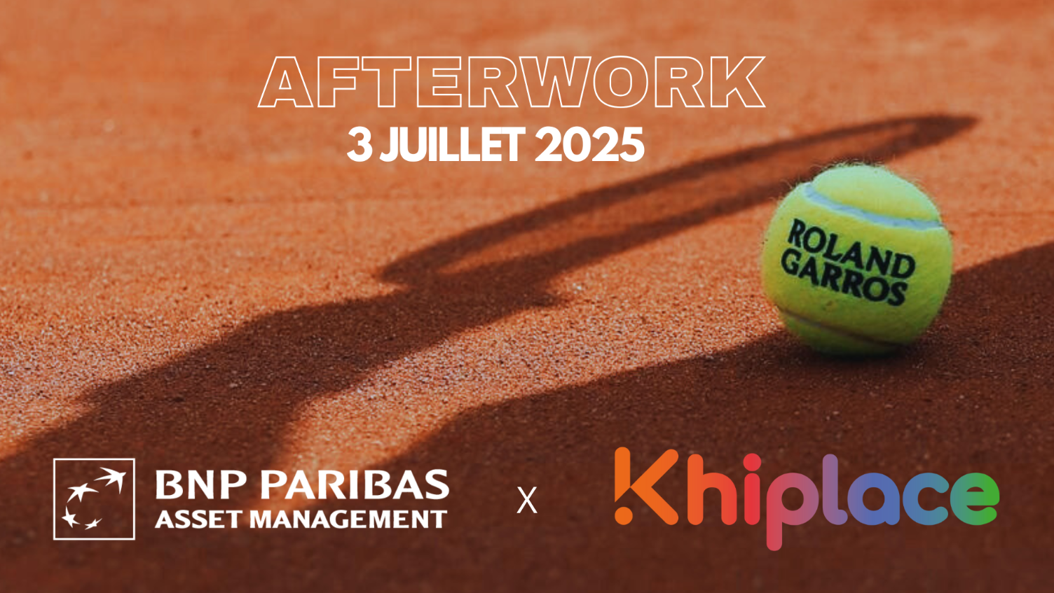 Afterwork Roland Garros en partenariat avec BNP Paribas AM / Réservé aux investisseurs uniquement