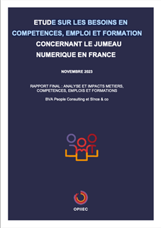 Quels besoins en compétences, emploi et formation pour le jumeau numérique en France 
