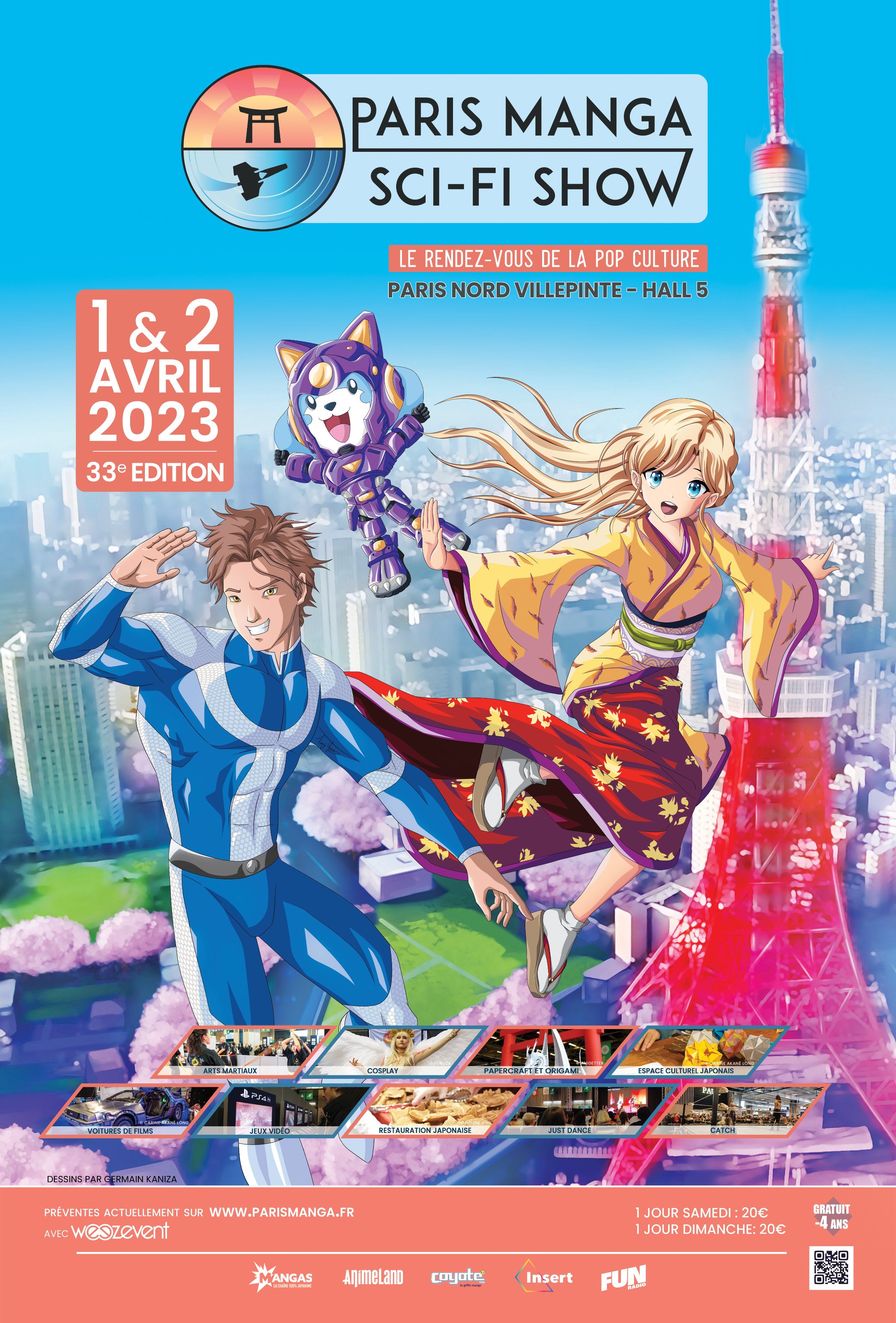 Paris Manga Sci-Fi Show Avril 2023
