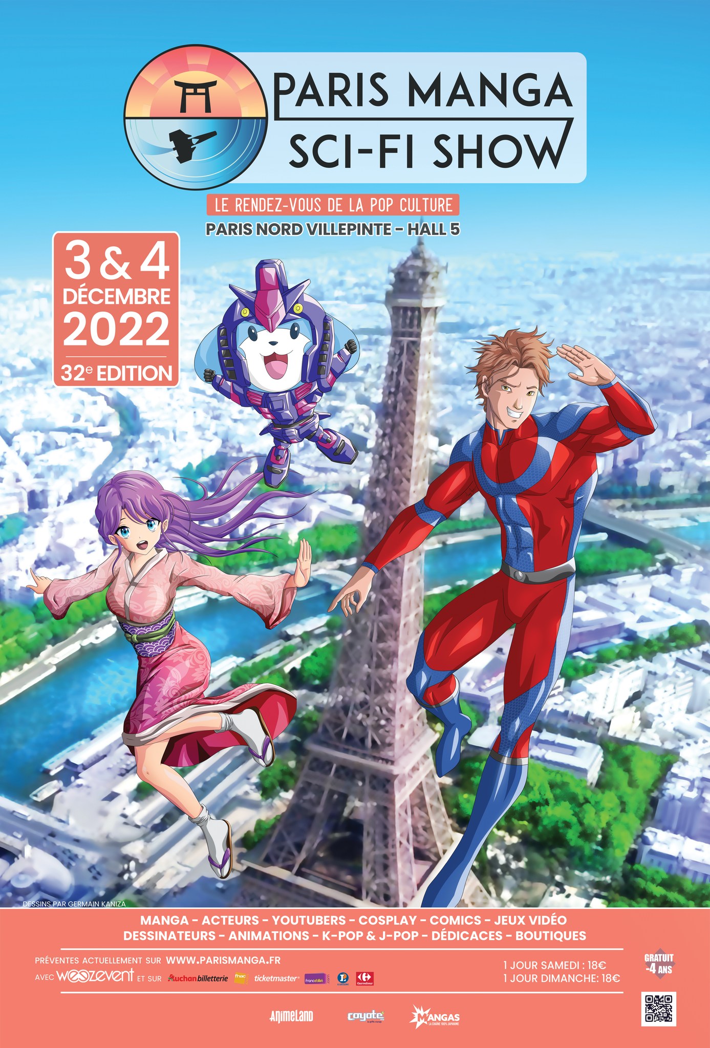 Paris Manga Sci-Fi Show Décembre 2022