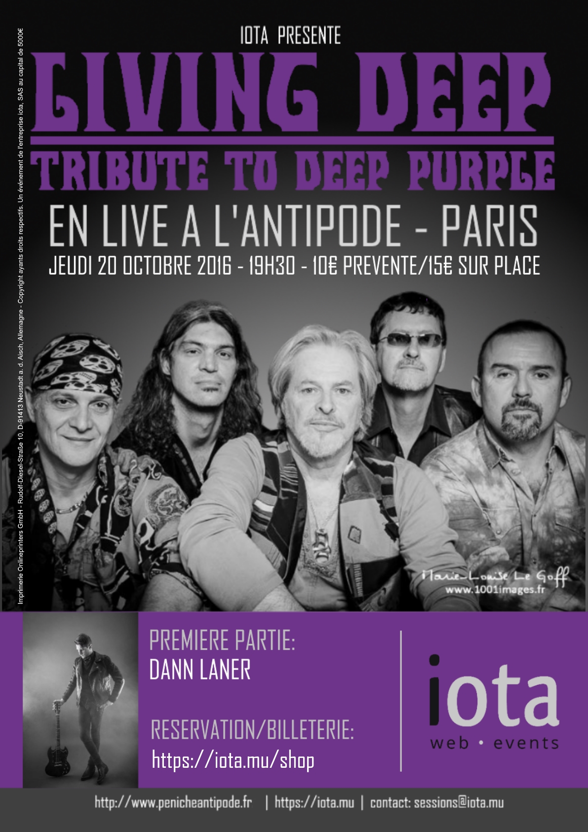 Concert Living Deep Tribute to Deep Purple