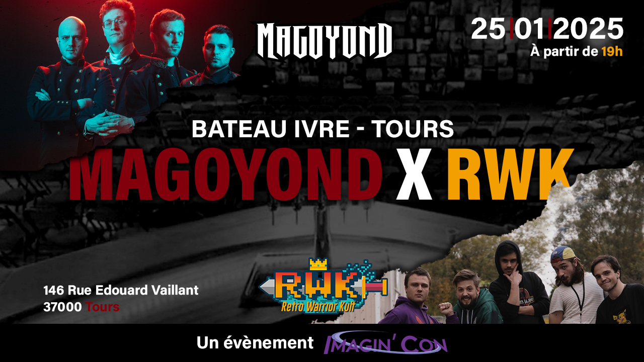 Concert Magoyond X Retro Warrior Kult