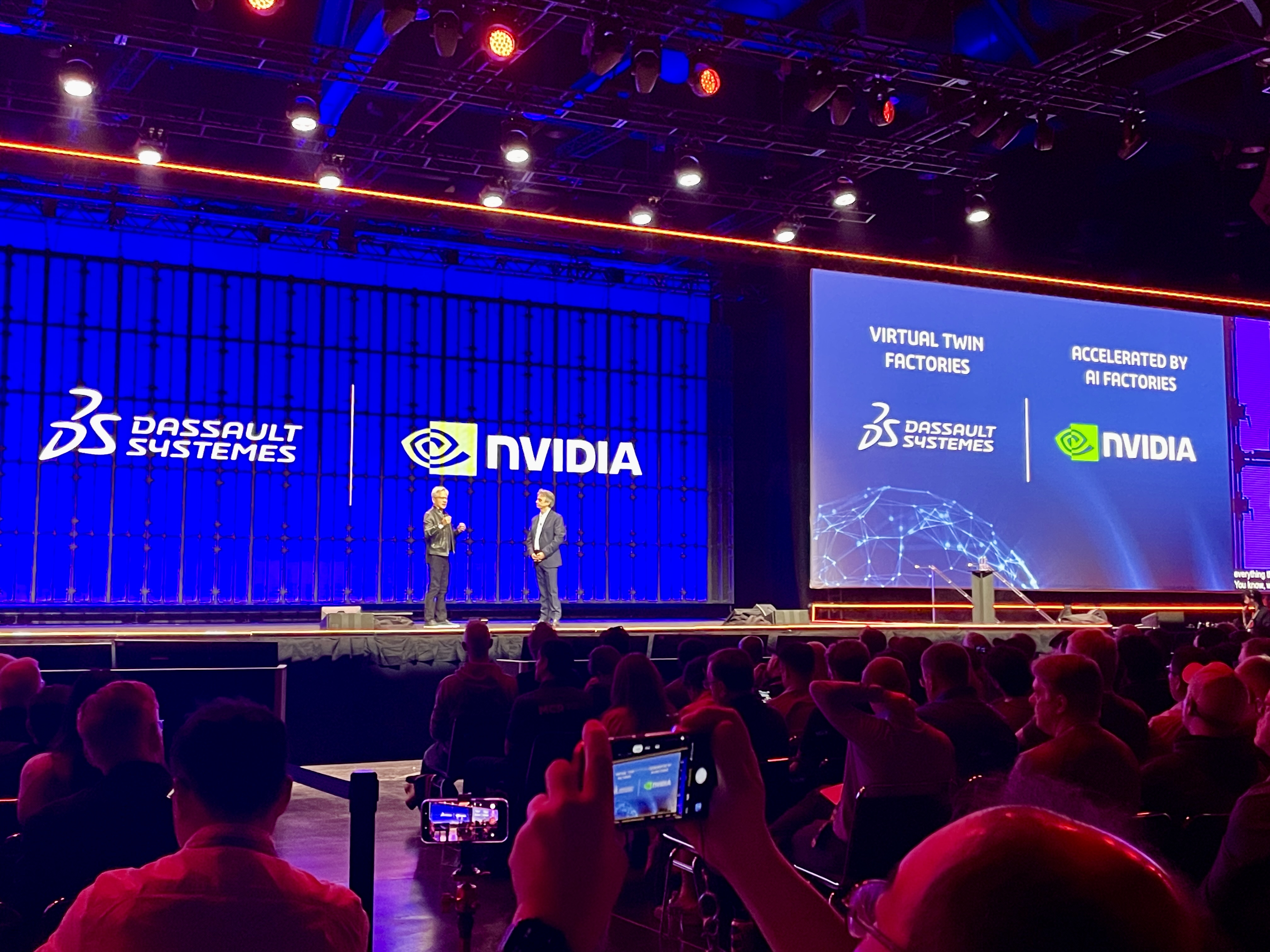 Twin+ jumeau numérique Daloz Jensen partenariat Dassault Systems Nvidia IA Factories
