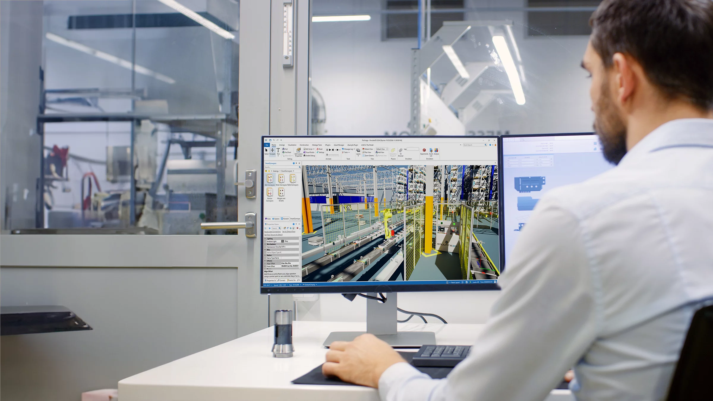 Twin+ jumeau numérique Rocwelle Automation lance Emulate3D Factory Test pour tester les usines avant leur construction