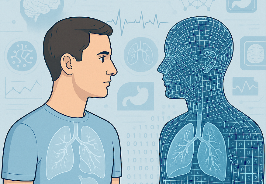 Twin+ jumeau numérique jumeaux numériques et essais clinique Santé