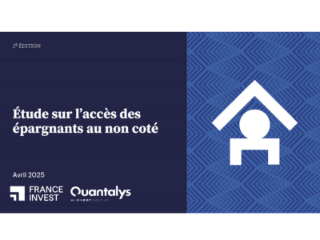 Étude France Invest sur l’accès des épargnants au non coté - Avril 2025