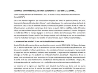 Les fonds de pension représentent environ 200 milliards d’euros d’encours en France