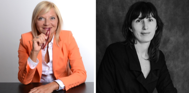 Portraits croisés de Virginie David (mentee) et Lydia Haferburg (mentor)