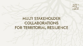 COLLABORATIONS MULTI-ACTEURS POUR LA RÉSILIENCE TERRITORIALE  🔉