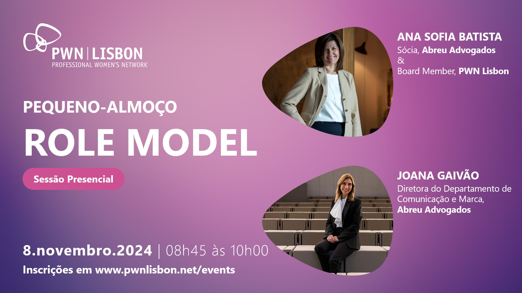 PWN Lisbon | Pequeno-almoço de Role Model  de Novembro 2024