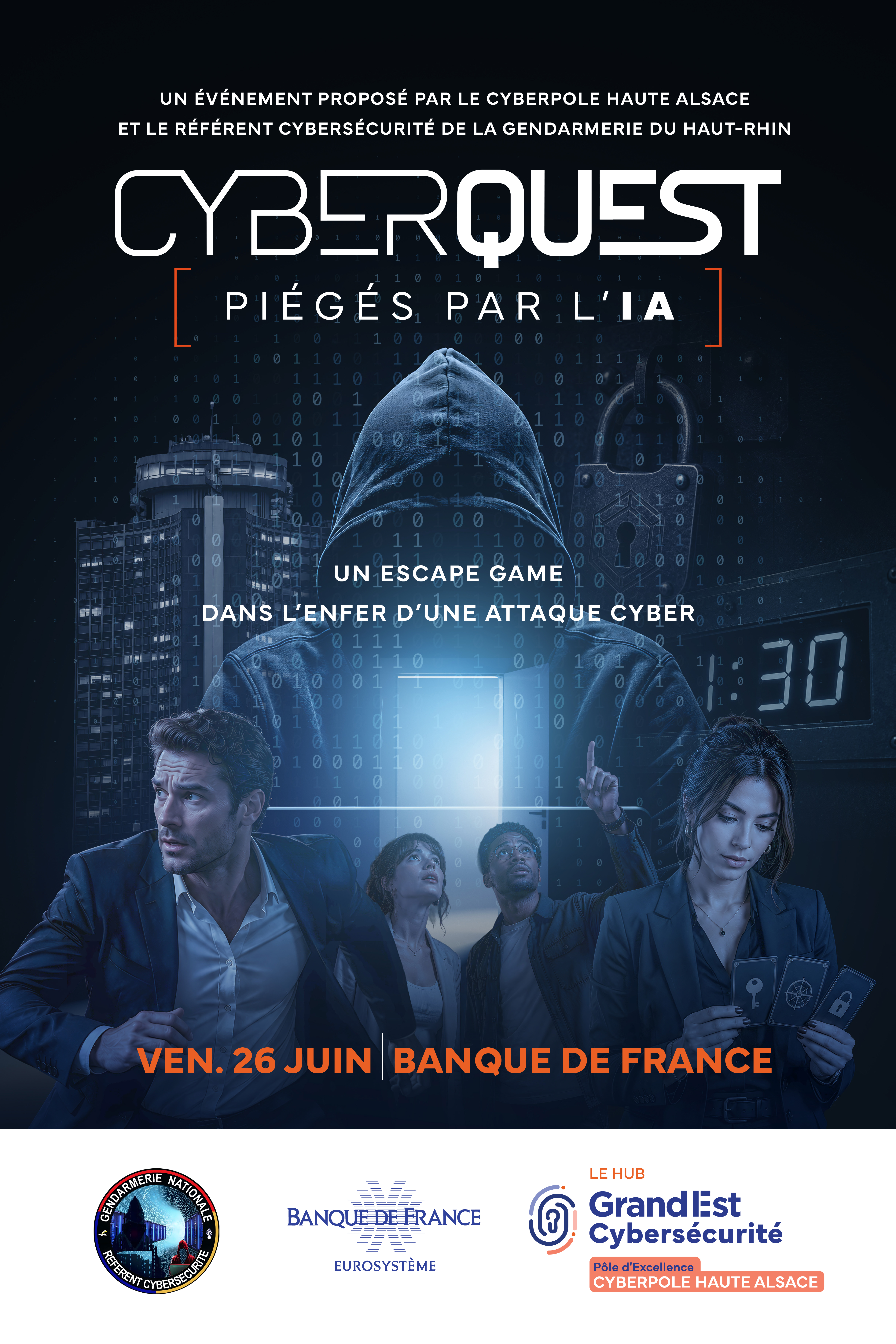 Passé - CYBERQUEST - piégés par l'IA