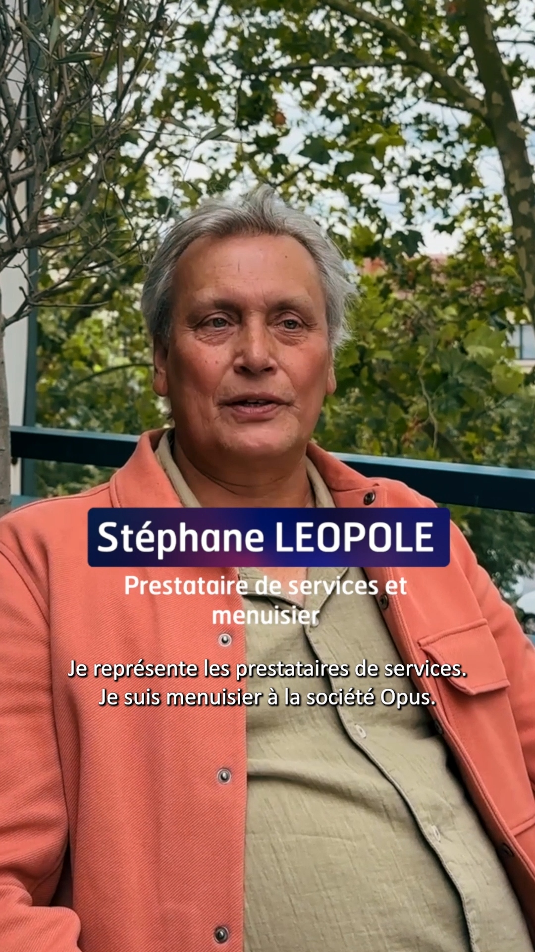 Campagne advocacy - Métier - GPS - Stéphane Léopold