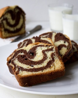 Le marbré au chocolat