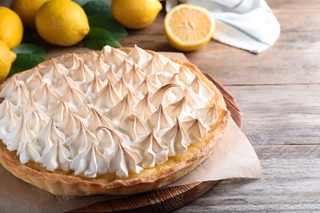 Tarte au citron meringuée Salon des Seniors