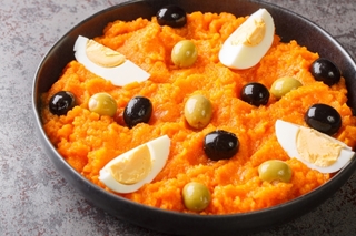 Omek houria, salade tunisienne de carottes 