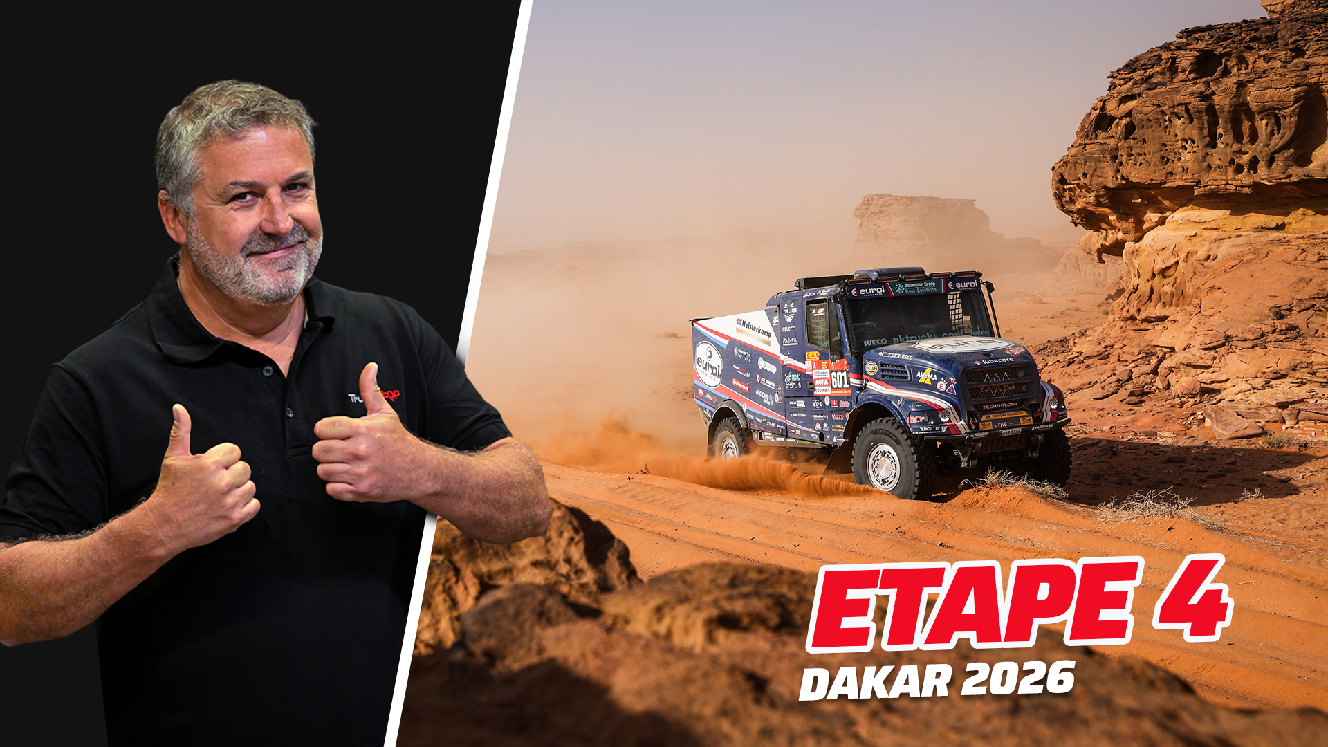 Van den Brink imprime sa loi : Iveco domine la 4ᵉ étape camions