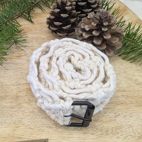 Accessoires en macramé